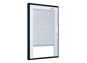 Magnetically Operated Blinds Between Glasses